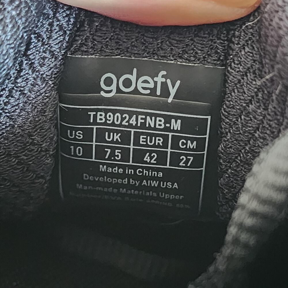 Gravity Defyer Mighty Walk Women's Athletic Walking Shoes Sneakers Size 10 Black - Picture 9 of 9